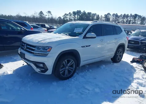 2019 Volkswagen Atlas 3.6L V6 Sel R-Line z USA, uszkodzony, nr VIN 1V2SR2CA3KC591858